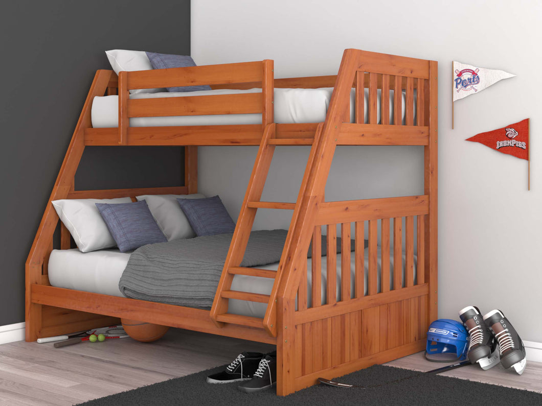 Twin over full bunk bed outlet hardware