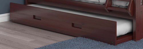 2890 - Twin Trundle Bed Merlot (Hardware Kit)
