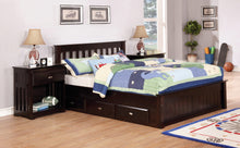 Load image into Gallery viewer, 2931 - Full Platform Bed Espresso (Hardware Kit)