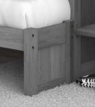 3214-FULL - Staircase Bunk Bed Full Extension Kit Charcoal (Hardware Kit)