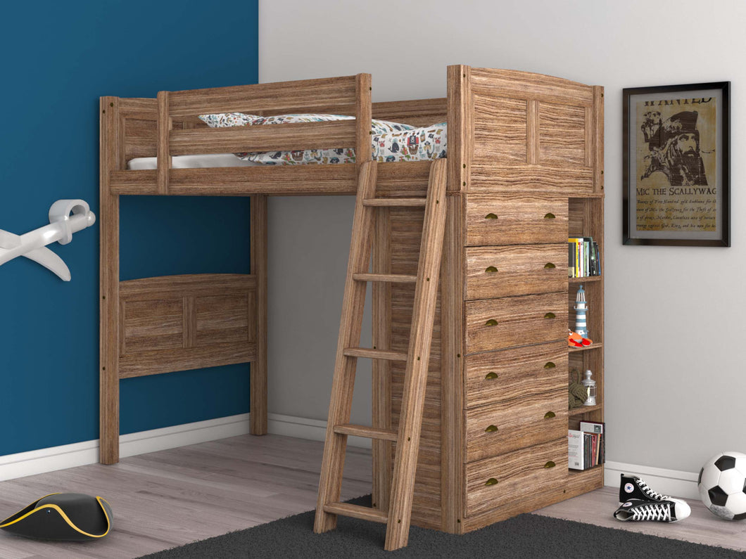 4105-LOFT - Twin Loft Sand (Hardware Kit)