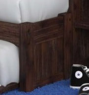 4814-FULL - Staircase Bunk Full Extension Kit Chestnut (Hardware Kit)
