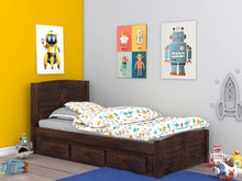 Load image into Gallery viewer, 4830 - Twin Platform Bed Chestnut (Hardware Kit)