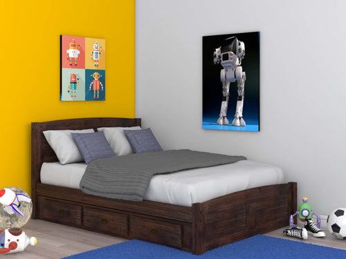 4831 - Full Platform Bed Chestnut (Hardware Kit)