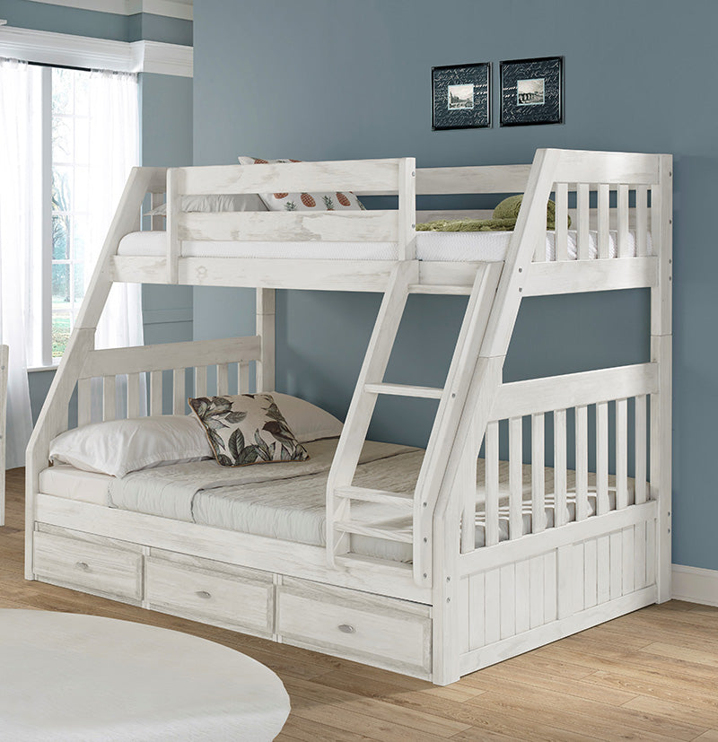 5219 - Ash Twin / Full Bunk Bed (Hardware Kit)