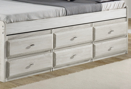 85293 - Ash KD 6 Drawer (Hardware Kit)