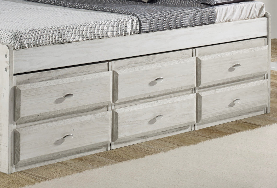 85293 - Ash KD 6 Drawer (Hardware Kit)