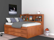 Load image into Gallery viewer, 82123 - KD Full Bookcase Daybed Honey (Hardware Kit)