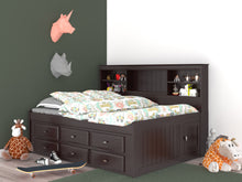 Load image into Gallery viewer, 82923 - KD Full Bookcase Daybed Espresso (Hardware Kit)