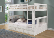 Load image into Gallery viewer, 85215R - Ash Full / Full Bunk Bed (Hardware Kit)